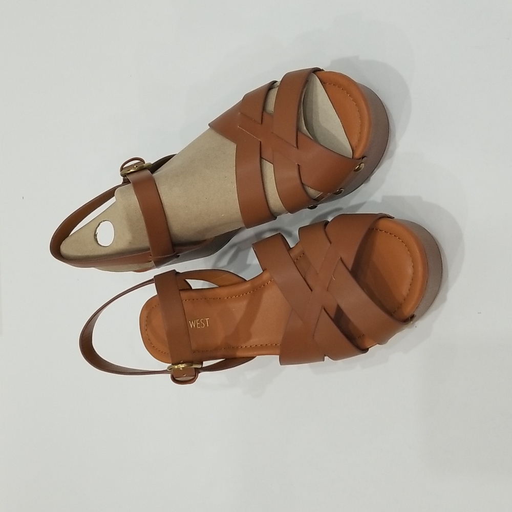Nine West Annah Platform Wedge Sandals - Picture 4 of 9
